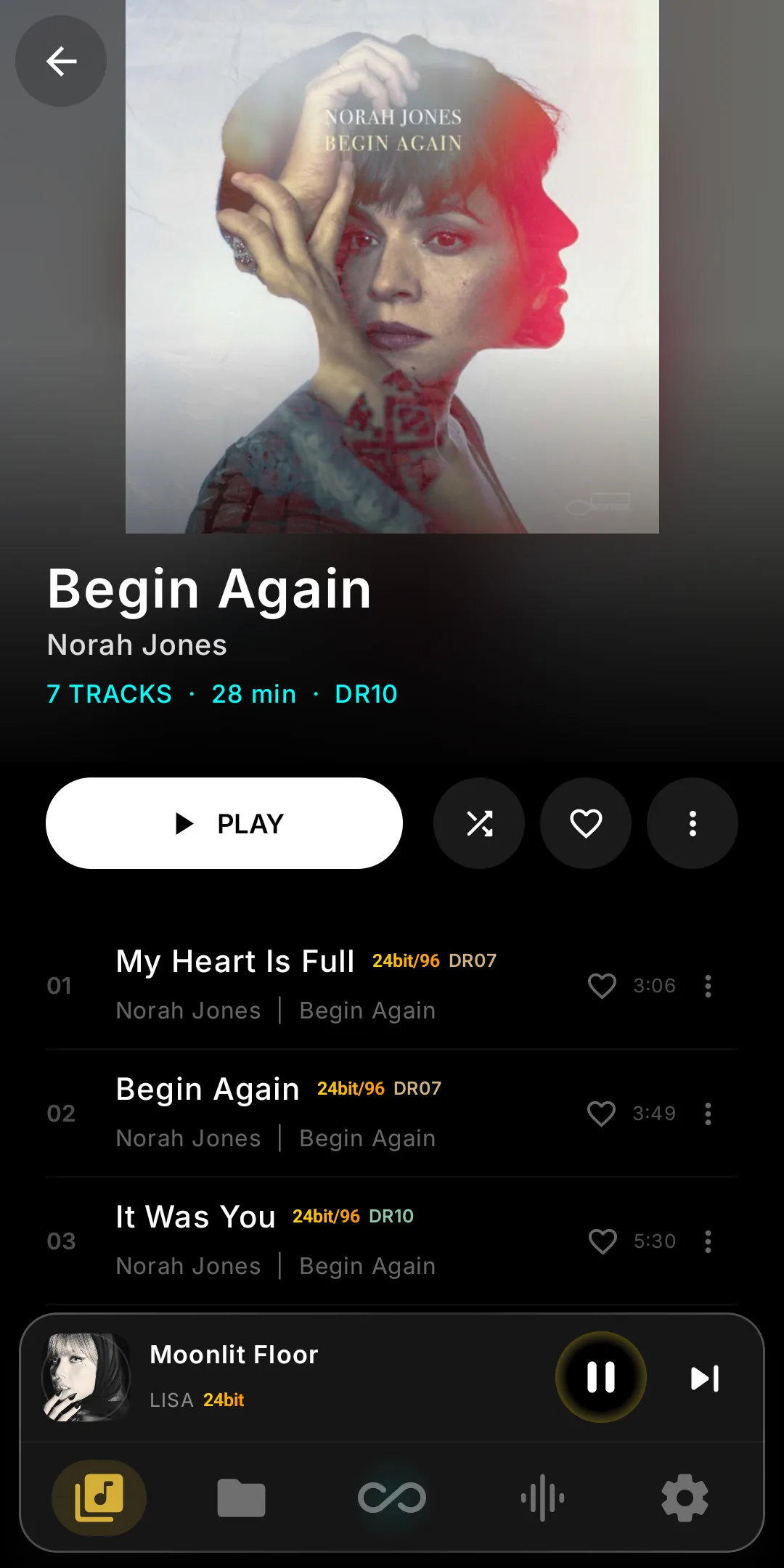Album View Details