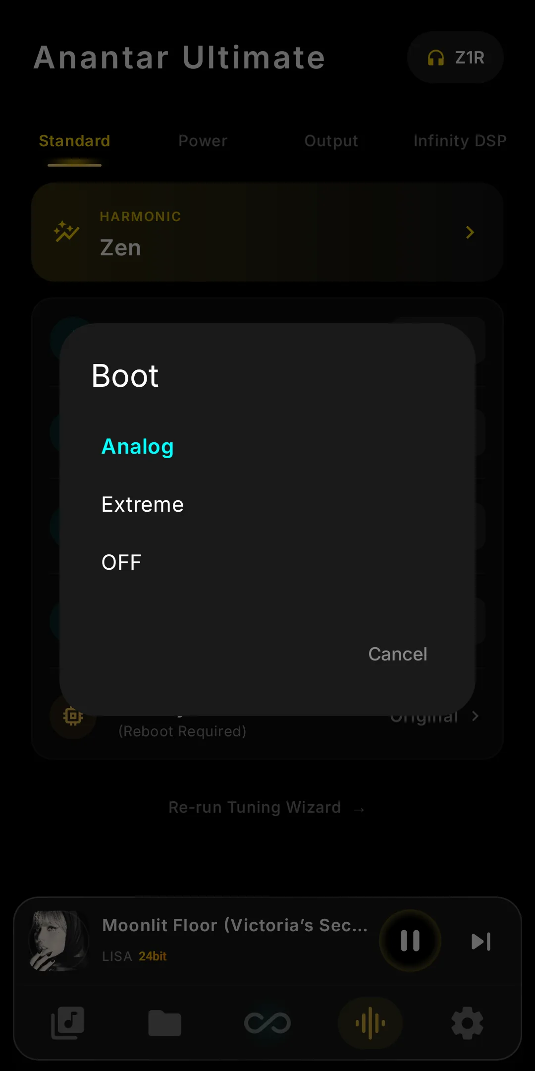 Boot profiles